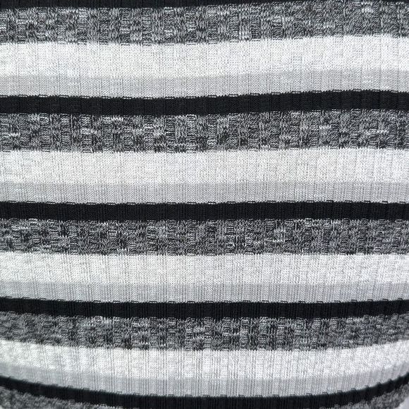 I.N. San Francisco Striped Y2K Bodycon Dress - Size Large - Picture 4 of 7